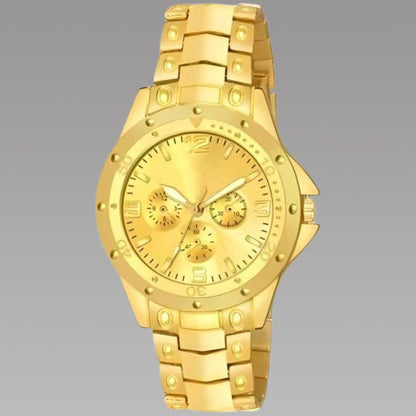 Men's Golden Stainless Steel Watches